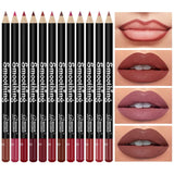 12pcs Long-Lasting Lipstick Set with Lip Liner & Matte Gloss – BeautyByOla