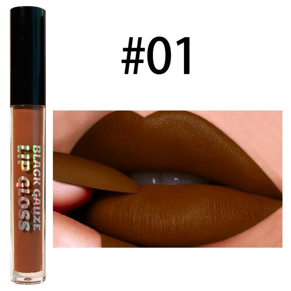 3-Color Matte Liquid Lipstick Set Waterproof Long-Lasting – BeautyByOla