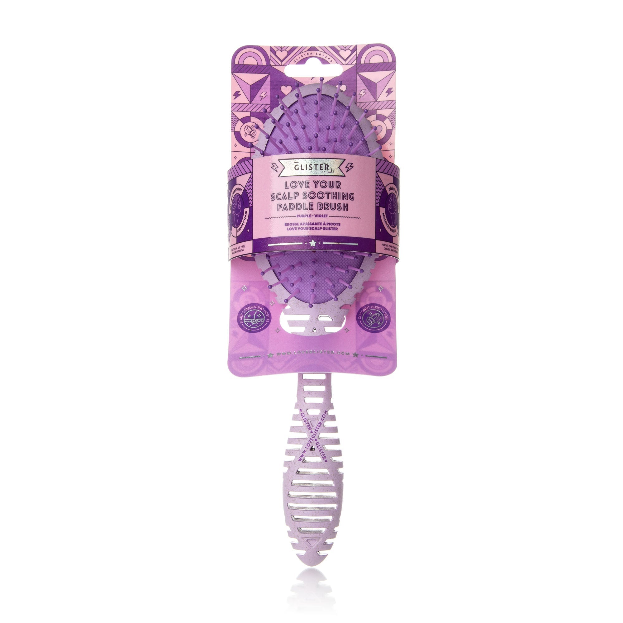 "Love Your Scalp" Eco-Friendly Detangling Brush-5