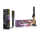 "Bye Bye Frizz!" 2pc Hot Brush & Curler Set-0