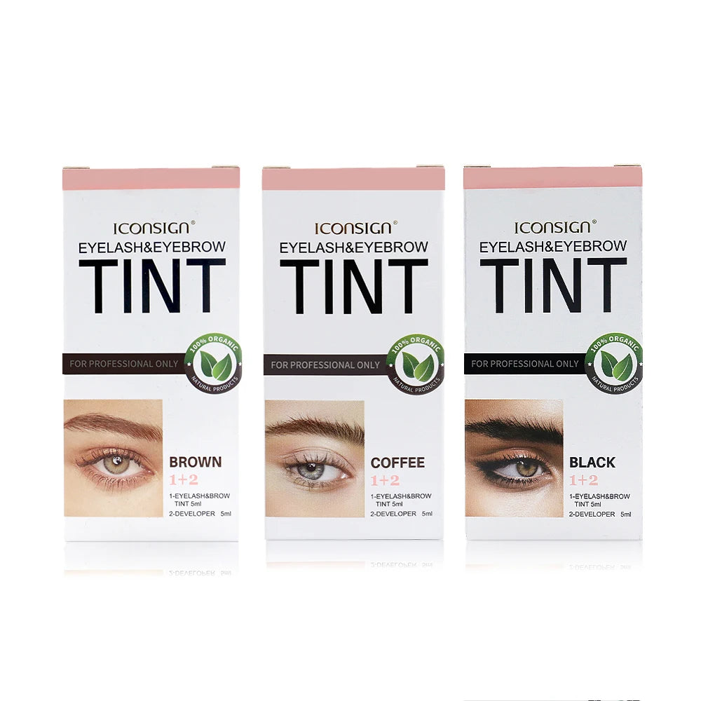 ICONSIGN Eyelash & Eyebrow Tint Kit Brow Enhancer – BeautyByOla