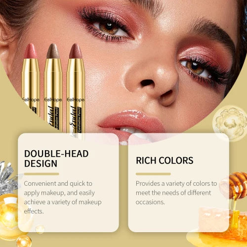 BeautyByOla – Eelhope Dazzling Eyeshadow Stick, 3D Color Eye Makeup, Captivating & Light-Up Shades