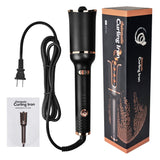 BeautyByOla – Automatic Hair Curling Iron, Ceramic Ionic Auto Rotating Hair Curler Wand Professional