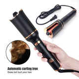 BeautyByOla – Automatic Hair Curling Iron, Ceramic Ionic Auto Rotating Hair Curler Wand Professional