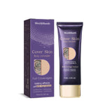 BeautyByOla – West & Month Waterproof Body Concealer, Whitening Natural Makeup Cream for Face, Tattoos & Scars Coverage