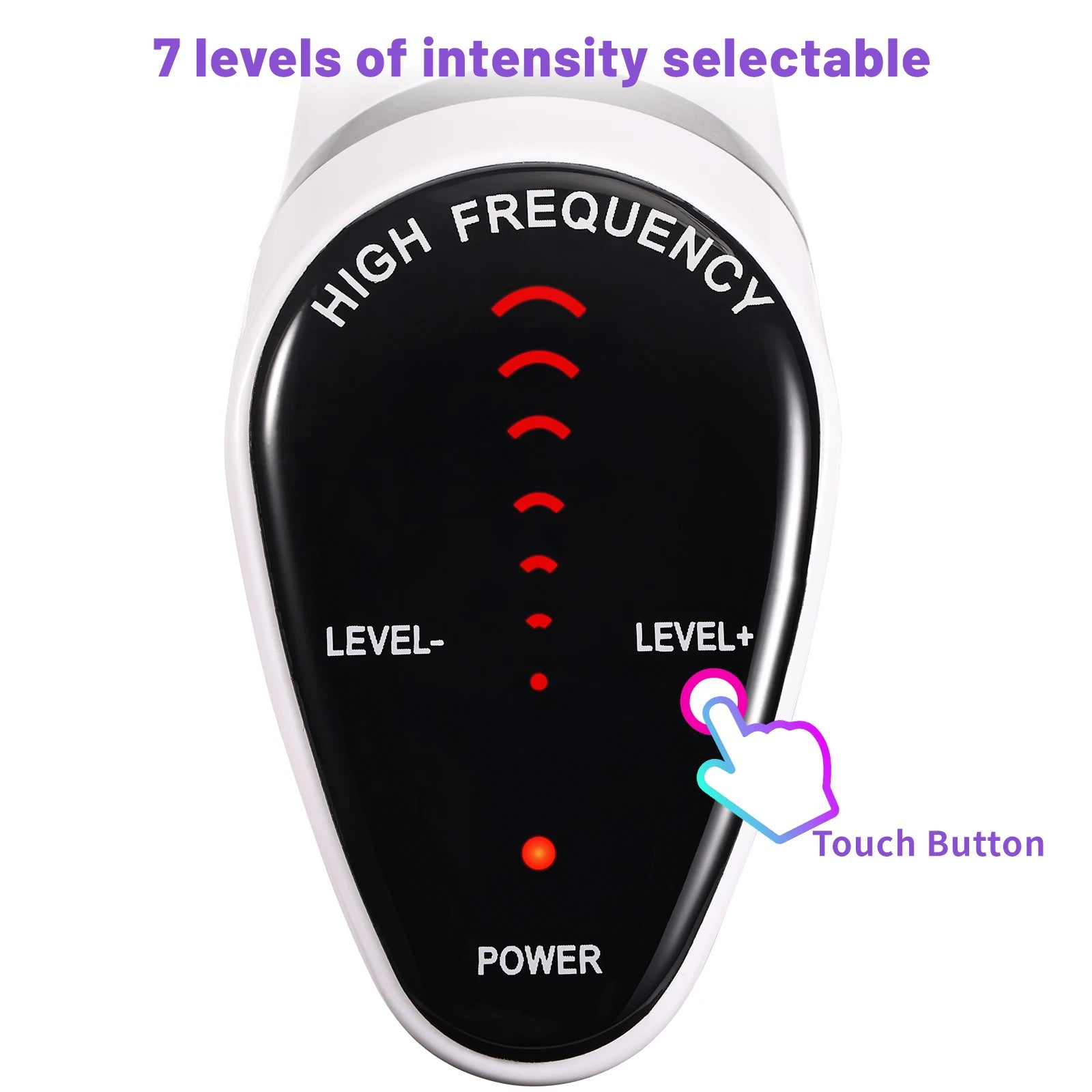 6-in-1 High-Frequency Facial Machine Electrotherapy Wand – BeautyByOla
