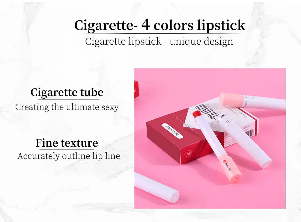 4-Lasting Stick Waterproof Matte Lipstick Set – BeautyByOla