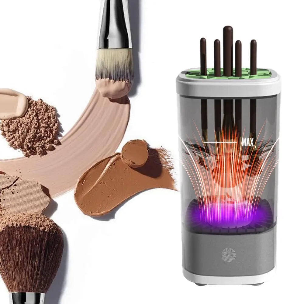 Ultrasonic Automatic USB Cleaner for Makeup Brushes & Glasses – Cleaner for Makeup Brushes.