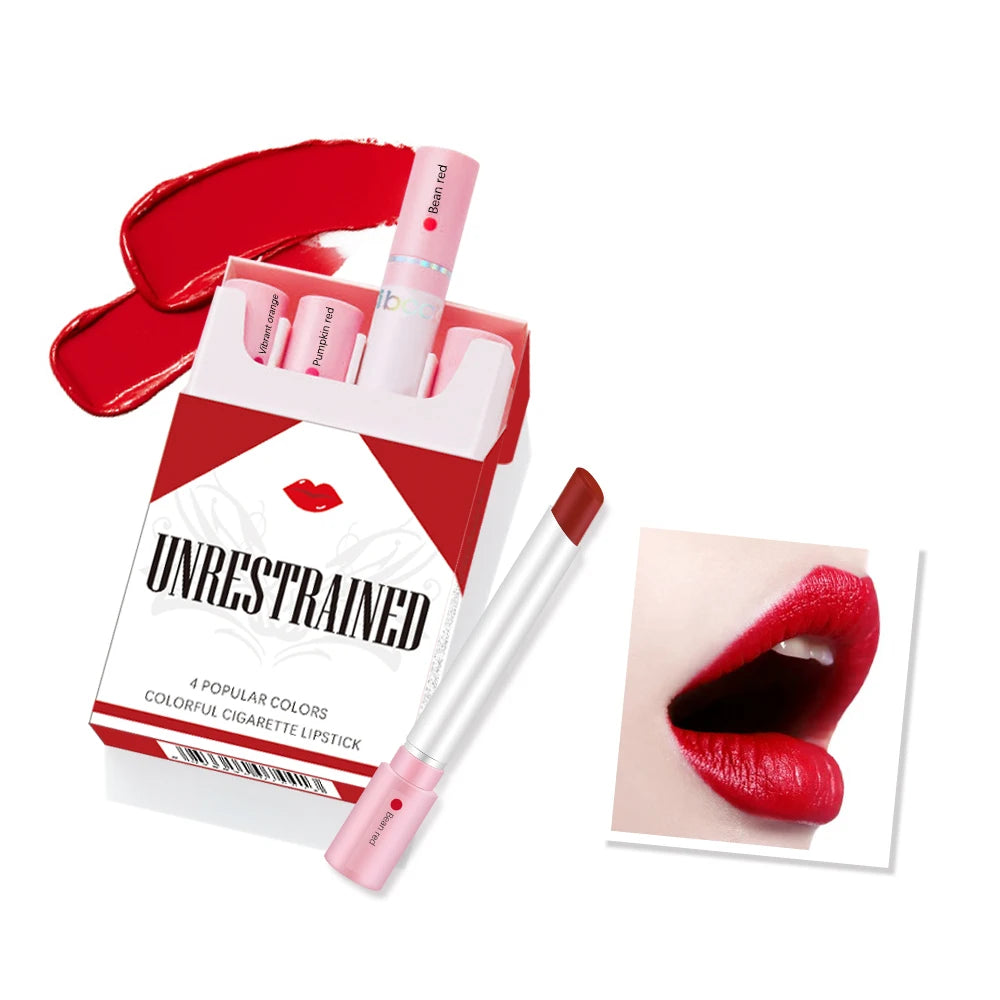 4-Lasting Stick Waterproof Matte Lipstick Set – BeautyByOla