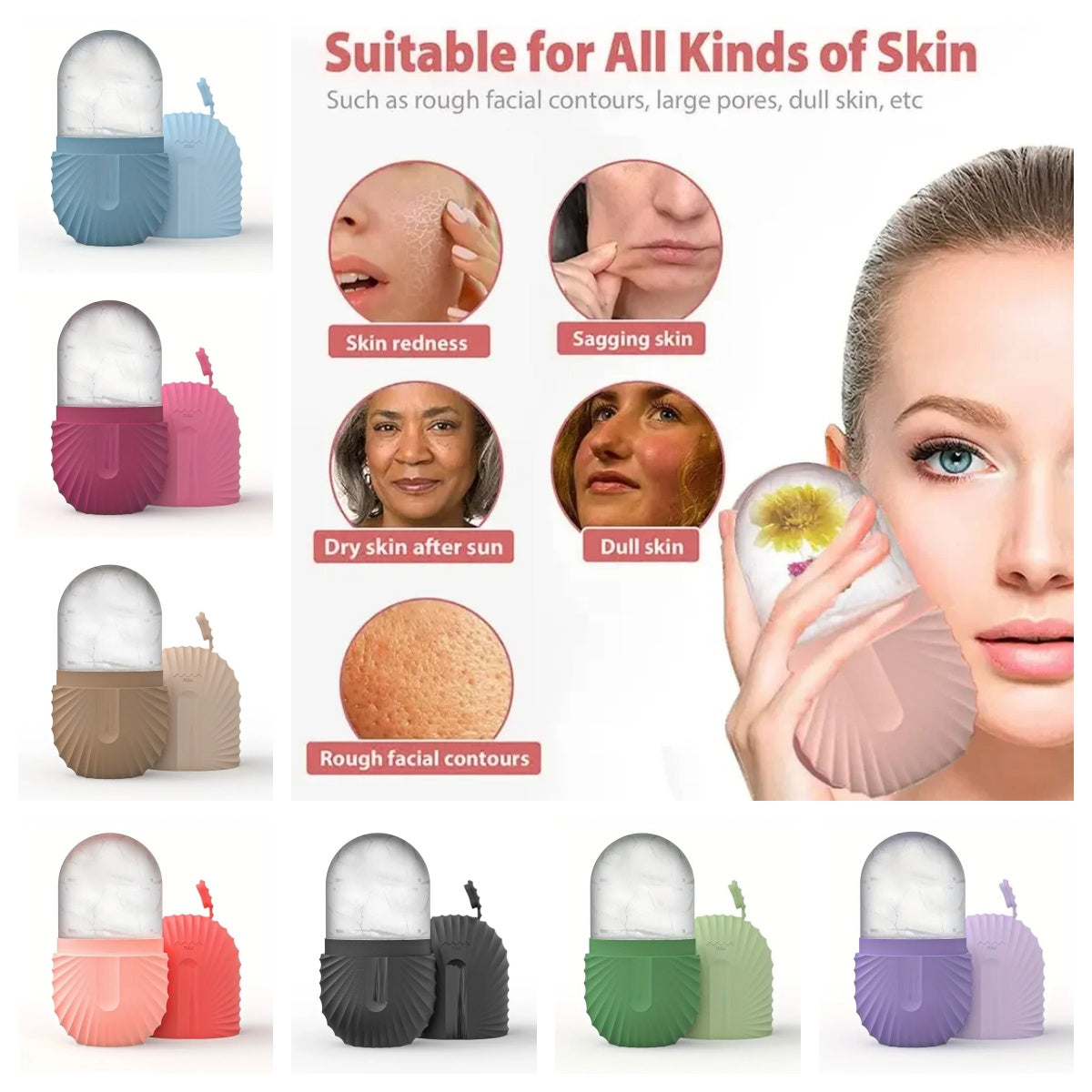 Ice Facial Roller Skin Care Beauty Lifting Tool-1