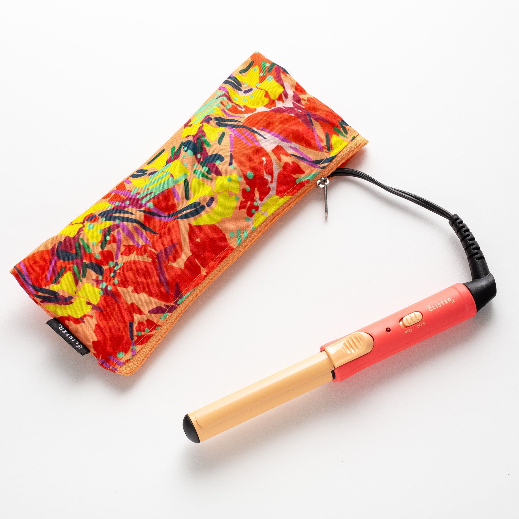 “Mini Curls” Travel Clip Curler with Carrying Pouch-4
