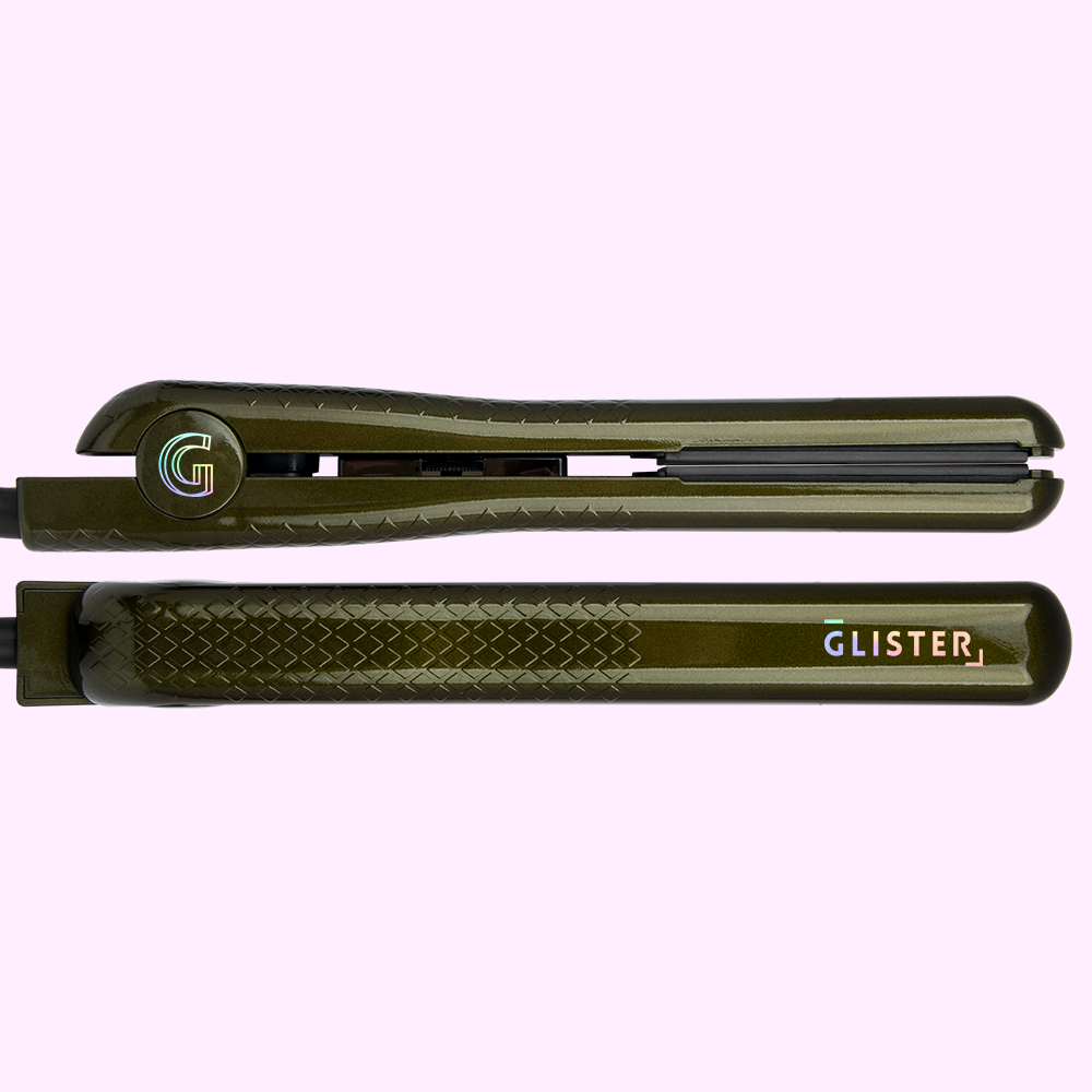 Paradise 1.25" Flat Iron with Tourmaline Gemstone Infusion-2