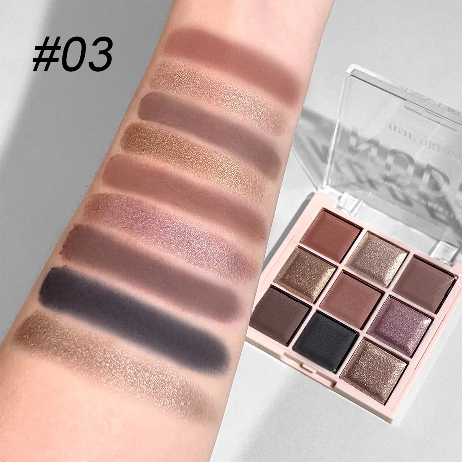 JUJU DREAM 9-Color Eyeshadow Palette Matte & Shimmer – BeautyByOla