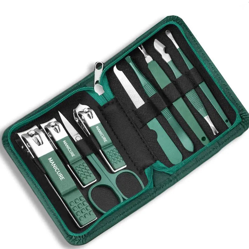 Nail Care Kit Stainless Steel Manicure & Pedicure Set – BeautyByOla