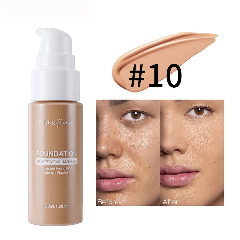 Liquid Foundation Concealer Waterproof Sweat-Resistant Makeup – BeautyByOla