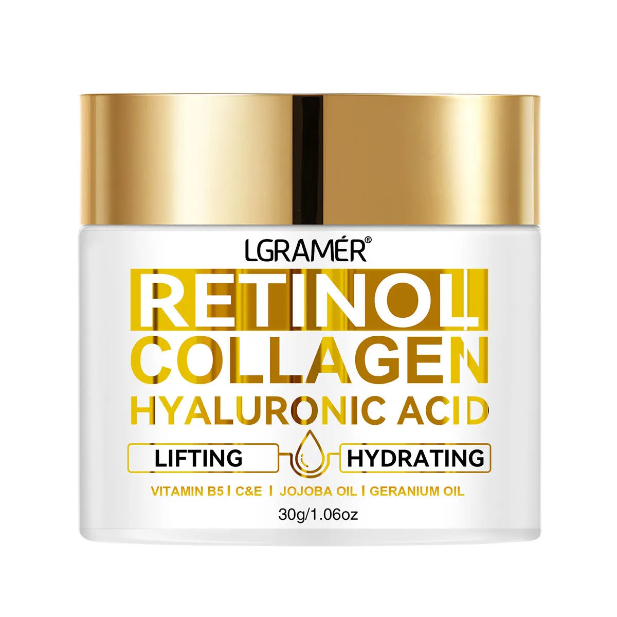 BeautyByOla – Retinol Face Cream, Moisturizing Anti-Wrinkle Collagen & Hyaluronic Acid Skincare for Women & Men