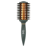 BeautyByOla – Heat 101 Round Brush Blow Dryer, Voluminous Waves & Curls, Frizz Control for All Hair Types