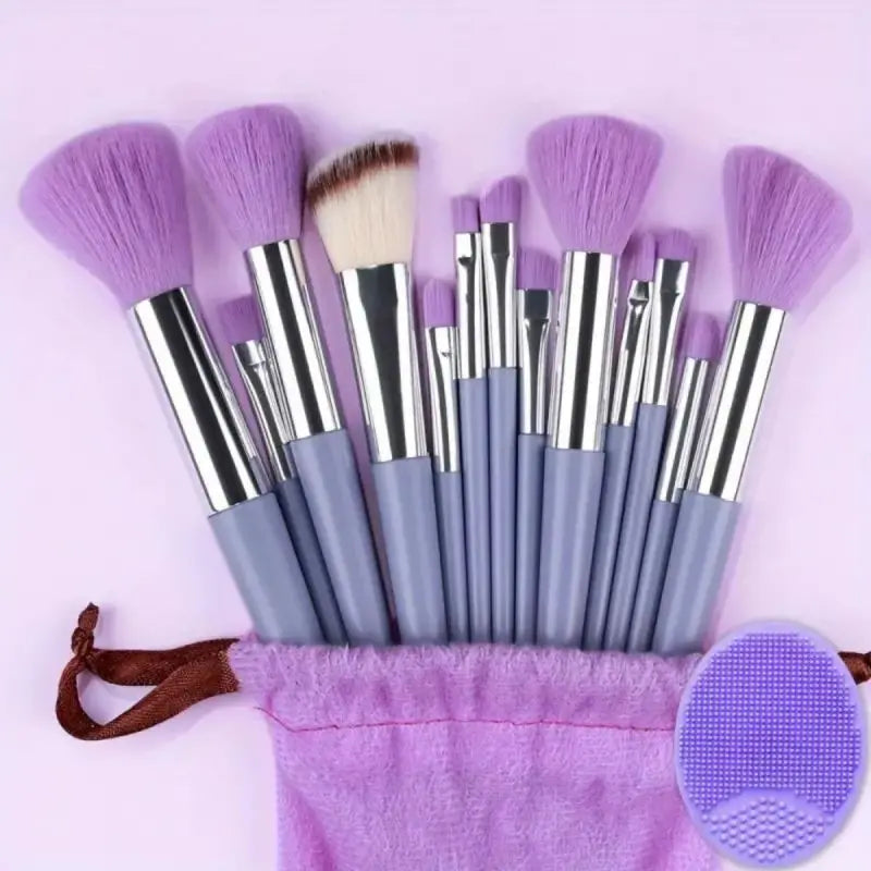 Professional Makeup Brush Set Soft Fluffy Foundation & Eyeshadow – BeautyByOla