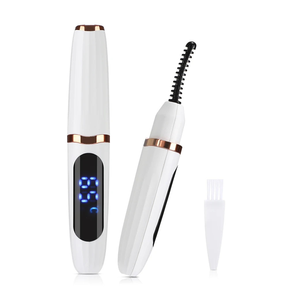 Electric Eyelash Curler Portable Long-Lasting Makeup Tool – BeautyByOla