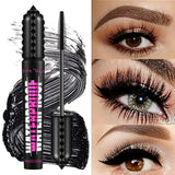 Black Waterproof 4D Mascara Lengthening Eyelashes – BeautyByOla