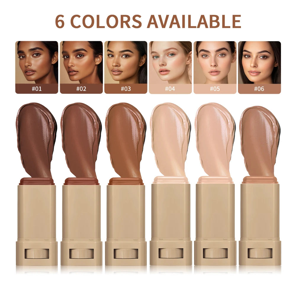 Stick Foundation Balm Serum High Coverage Smooth Plumper – BeautyByOla
