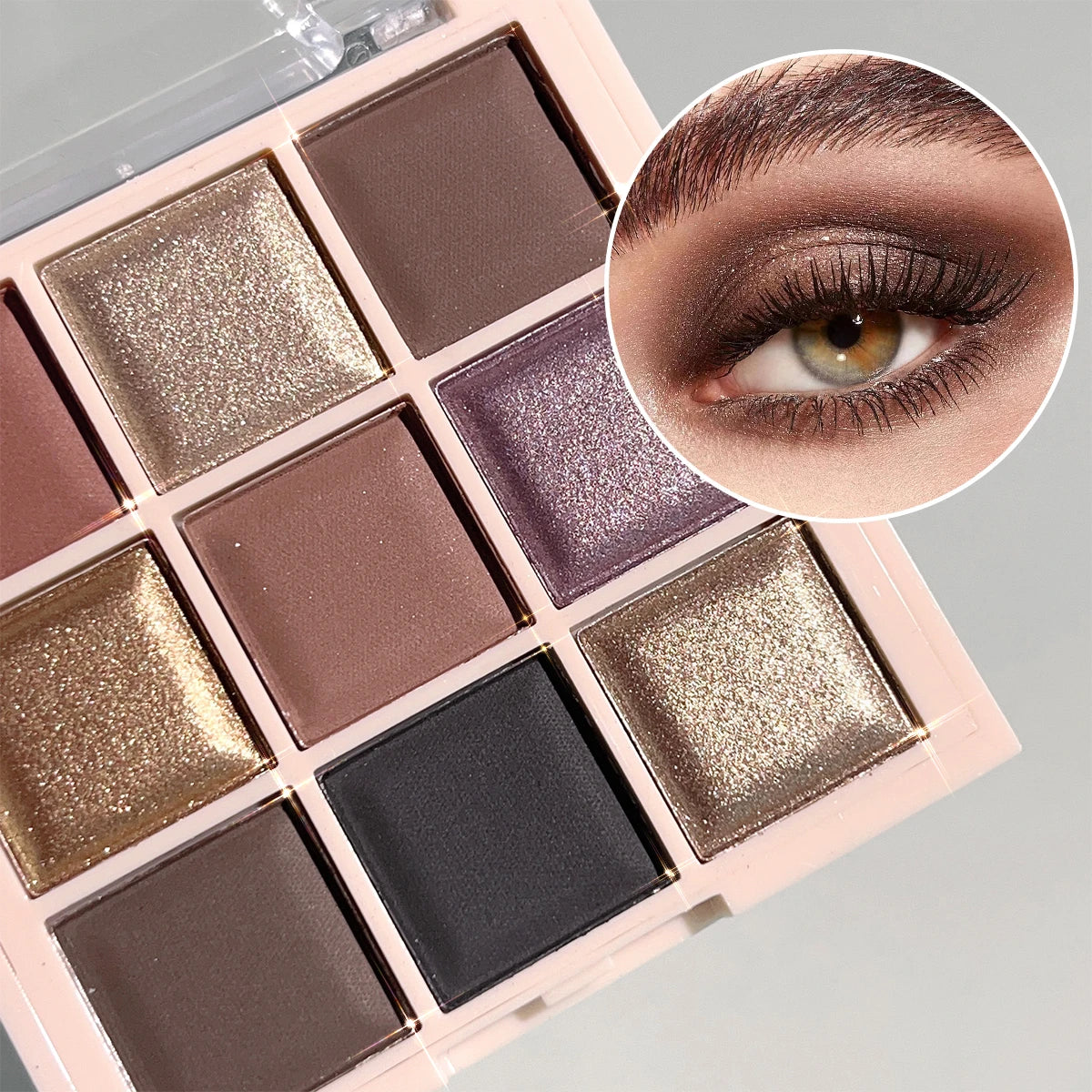 JUJU DREAM 9-Color Eyeshadow Palette Matte & Shimmer – BeautyByOla