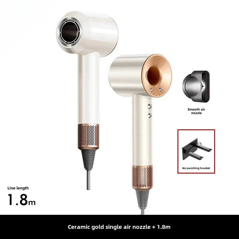 BeautyByOla – 5-in-1 Professional Hair Dryer, Hot & Cold Air, Lightweight Thermostatic Styling Tool for Smooth Hair
