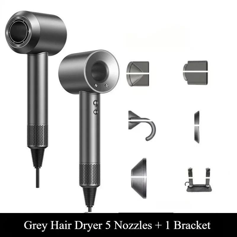 BeautyByOla – 5-in-1 Professional Hair Dryer, Hot & Cold Air, Lightweight Thermostatic Styling Tool for Smooth Hair