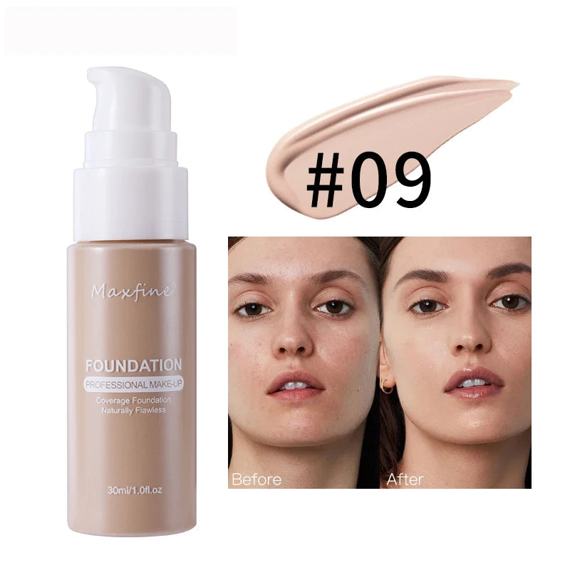 Liquid Foundation Concealer Waterproof Sweat-Resistant Makeup – BeautyByOla