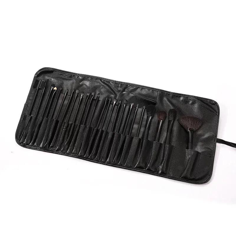 BeautyByOla – Makeup Brush Set with Free Gift Bag & Sponge, Cosmetic Brushes for Eyebrow, Foundation & Eyeshadow