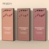 Rozza Waterproof Lip Liner Pencil Set Matte Soft Blendable – BeautyByOla