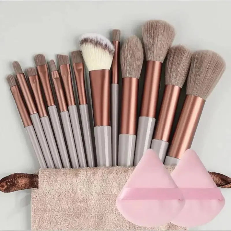 Professional Makeup Brush Set Soft Fluffy Foundation & Eyeshadow – BeautyByOla