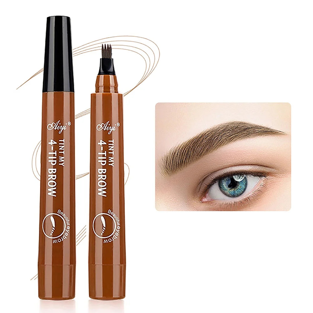 Four-Pronged Long-Lasting Waterproof Eyebrow Pencil – BeautyByOla