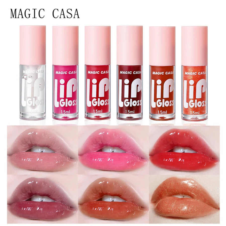 MAGIC CASA 6pcs Hydrating Jelly Lip Oil Long-Lasting – BeautyByOla