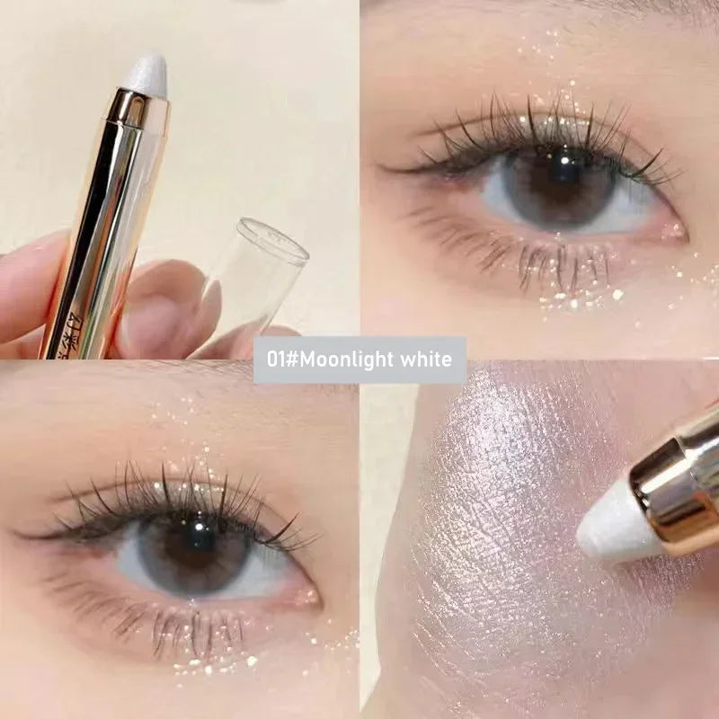 6-Color Double-Ended Eyeshadow Stick Matte & Glitter – BeautyByOla