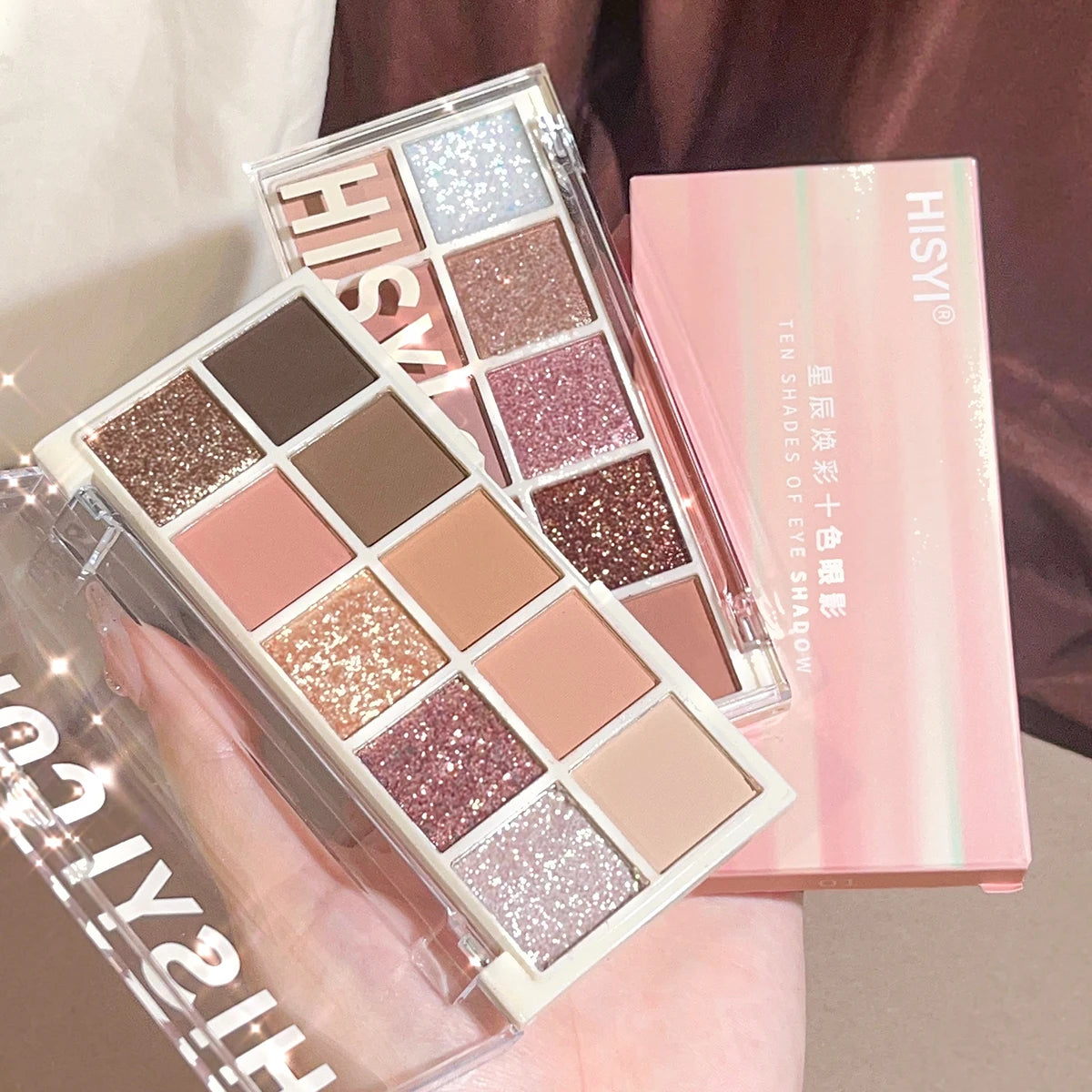Star Rejuvenation 10-Color Eyeshadow Palette Pearl & Matte – BeautyByOla