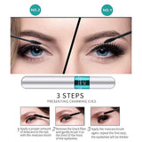 Double 2-in-1 Silk Fiber Mascara Waterproof Lengthening – BeautyByOla