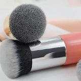 Large & Small Foundation Makeup Brush Set BB Cream Mushroom – BeautyByOla