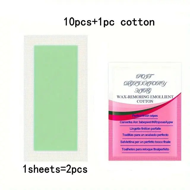 Depilatory Wax Strips for Hair Removal Face Neck Arm Leg – BeautyByOla