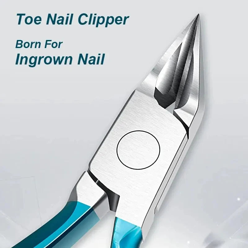 BeautyByOla – Professional Toenail Clipper, Stainless Steel Nipper for Ingrown & Thick Toenails