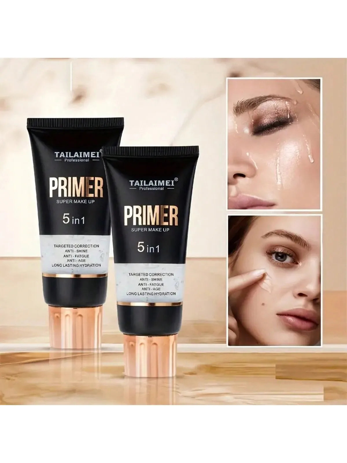 Waterproof Transparent Gel Makeup Primer Full Coverage – BeautyByOla