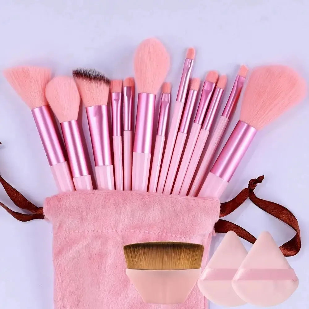 Professional Makeup Brush Set Soft Fluffy Foundation & Eyeshadow – BeautyByOla