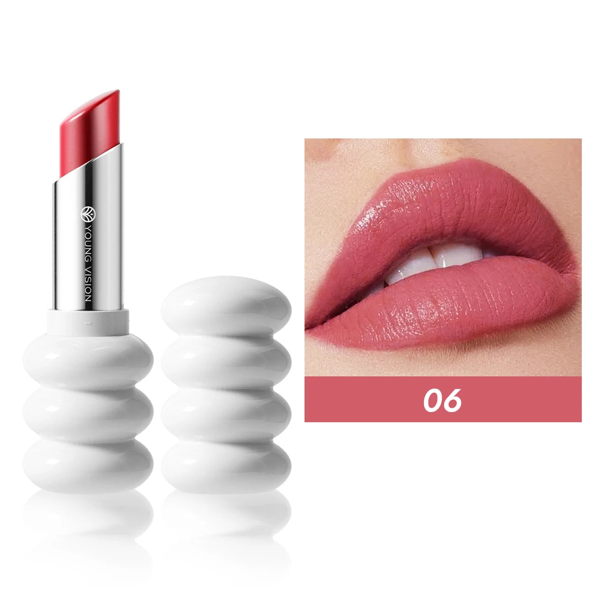 YOUNG VISION 6-Color Shimmer Moisturizing Lipstick Long-Lasting – BeautyByOla