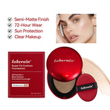 BeautyByOla – Sunscreen Cushion Foundation, Full Coverage, Waterproof & Long-Lasting Concealer Makeup