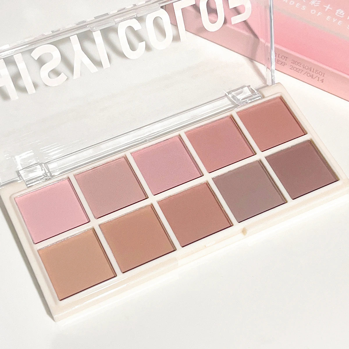 Star Rejuvenation 10-Color Eyeshadow Palette Pearl & Matte – BeautyByOla