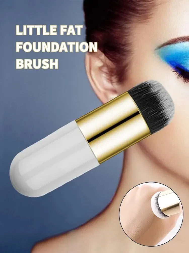 Large & Small Foundation Makeup Brush Set BB Cream Mushroom – BeautyByOla