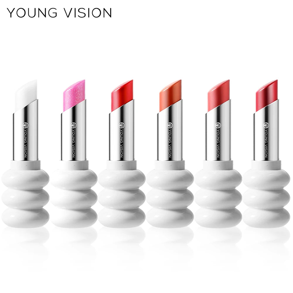 YOUNG VISION 6-Color Shimmer Moisturizing Lipstick Long-Lasting – BeautyByOla