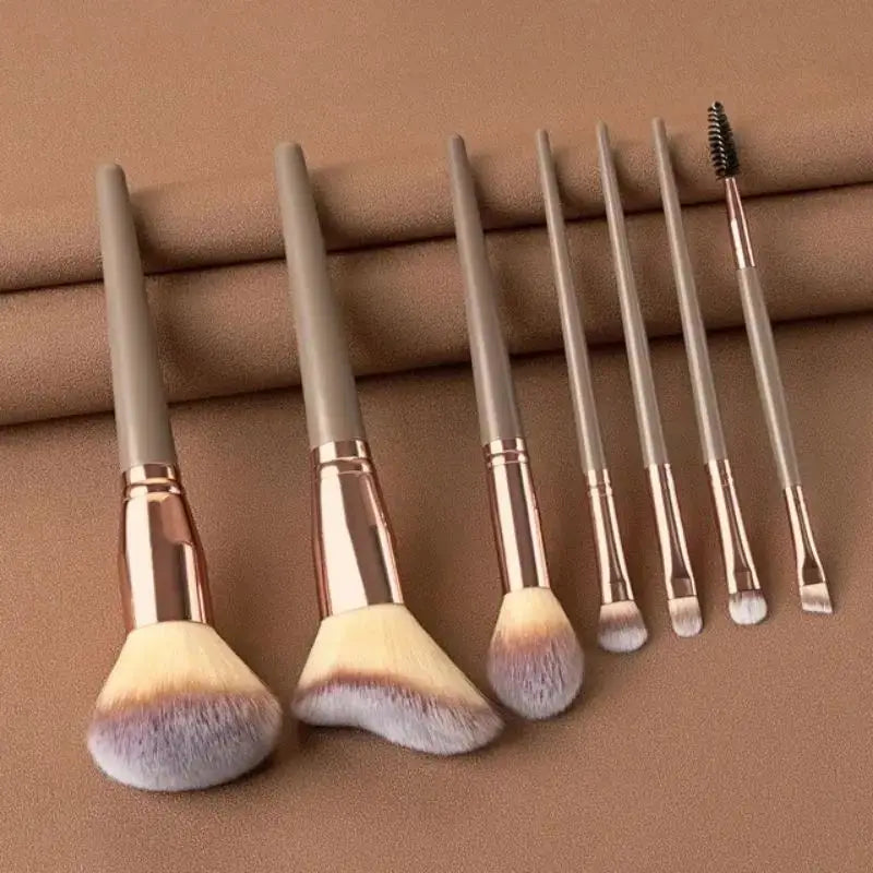 Professional Makeup Brush Set Soft Fluffy Foundation & Eyeshadow – BeautyByOla