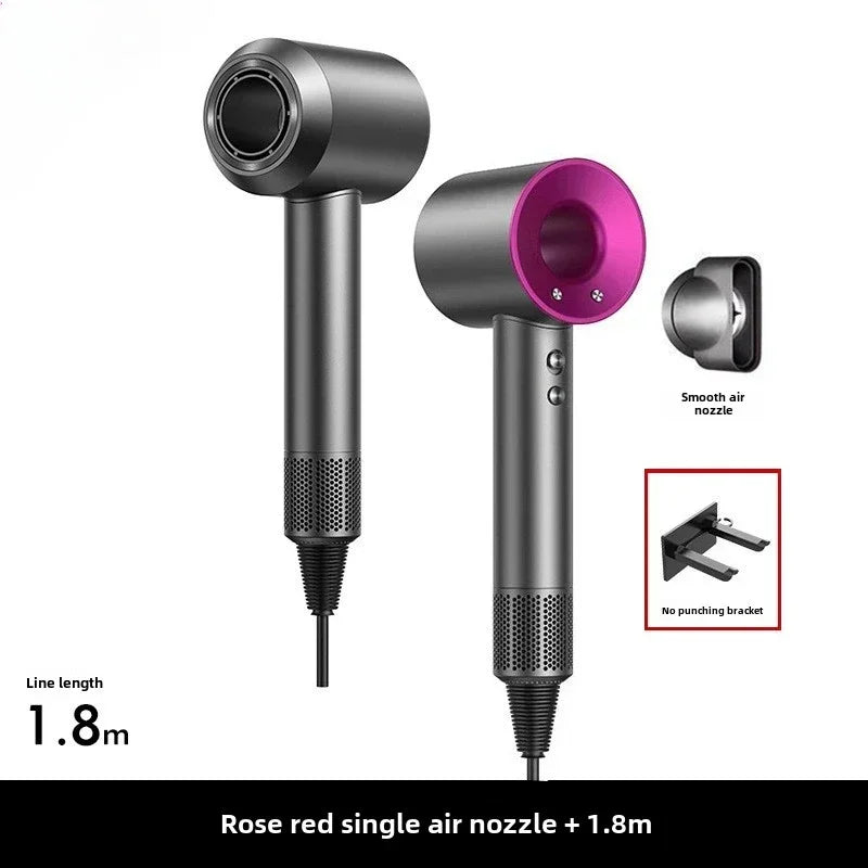 BeautyByOla – 5-in-1 Professional Hair Dryer, Hot & Cold Air, Lightweight Thermostatic Styling Tool for Smooth Hair