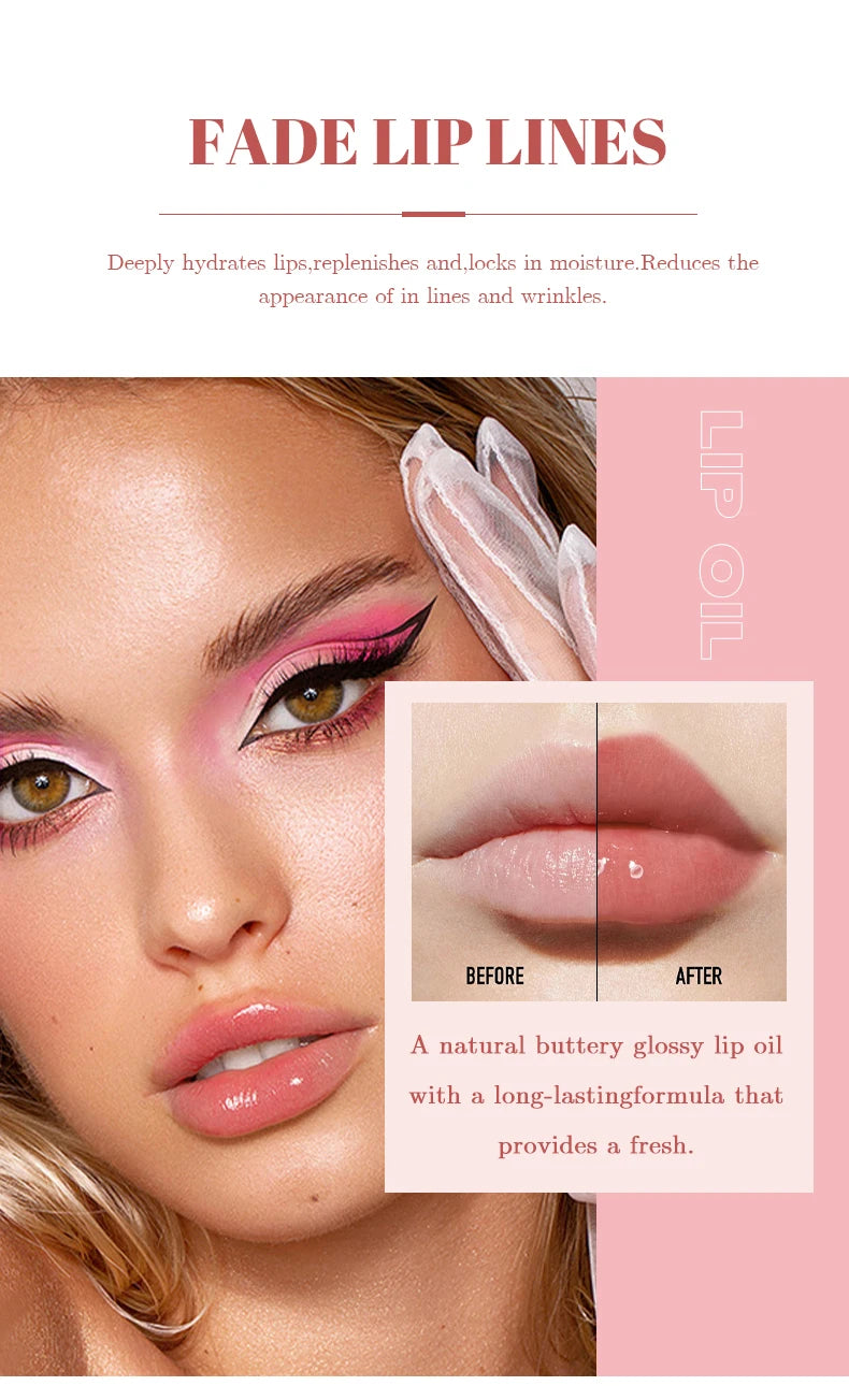 MAGIC CASA 6pcs Hydrating Jelly Lip Oil Long-Lasting – BeautyByOla